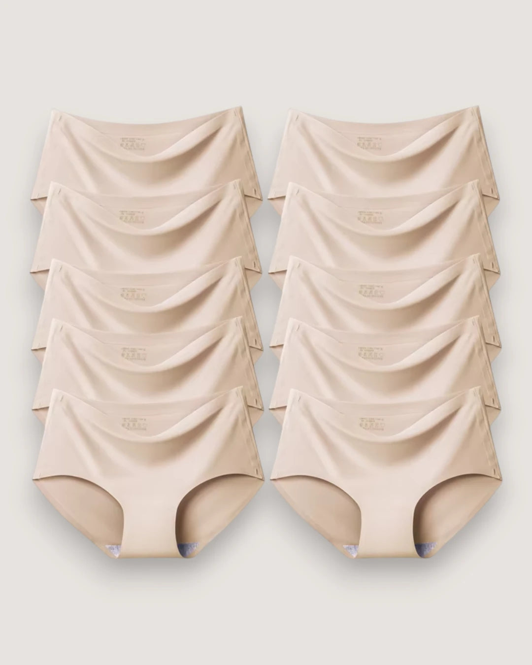 10-Pack: Seamless Mid-Rise Briefs - Voldara
