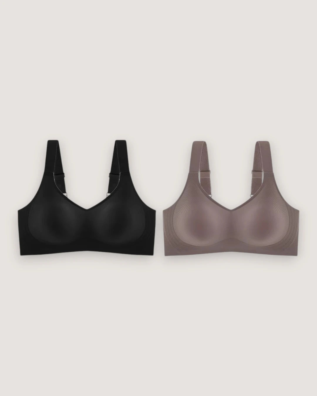 2-Pack: Seamless Everyday Support Bra - Voldara