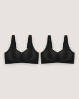 2-Pack: Seamless Everyday Support Bra - Voldara