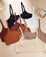 2-Pack: Seamless Ice Silk Petite Bralettes - Voldara
