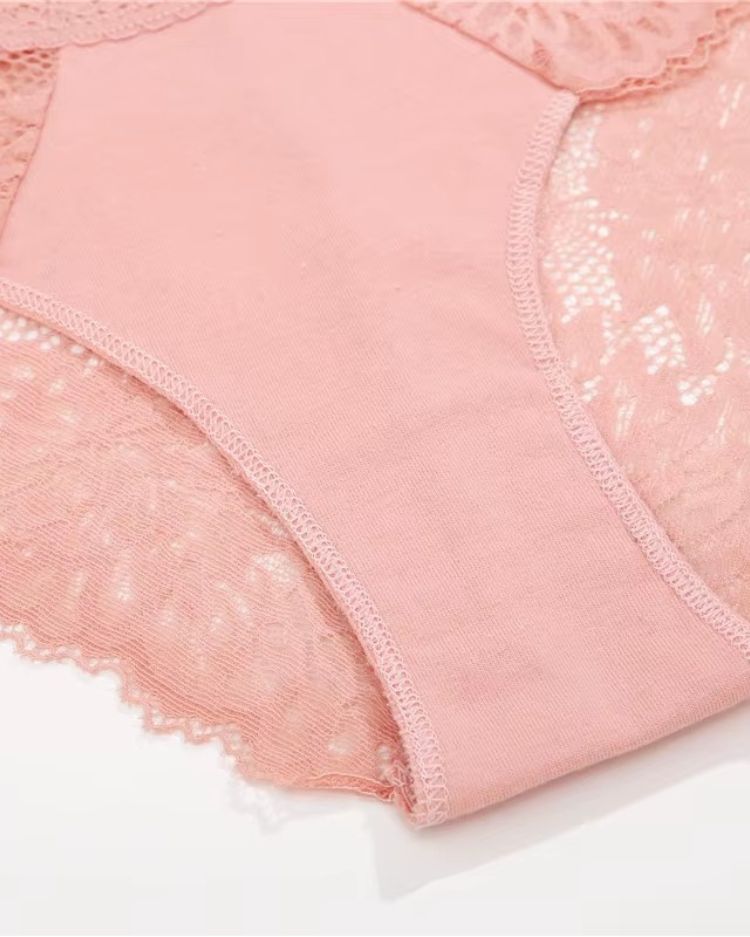 3-Pack: Romantic Low-Rise Lace Briefs - Voldara