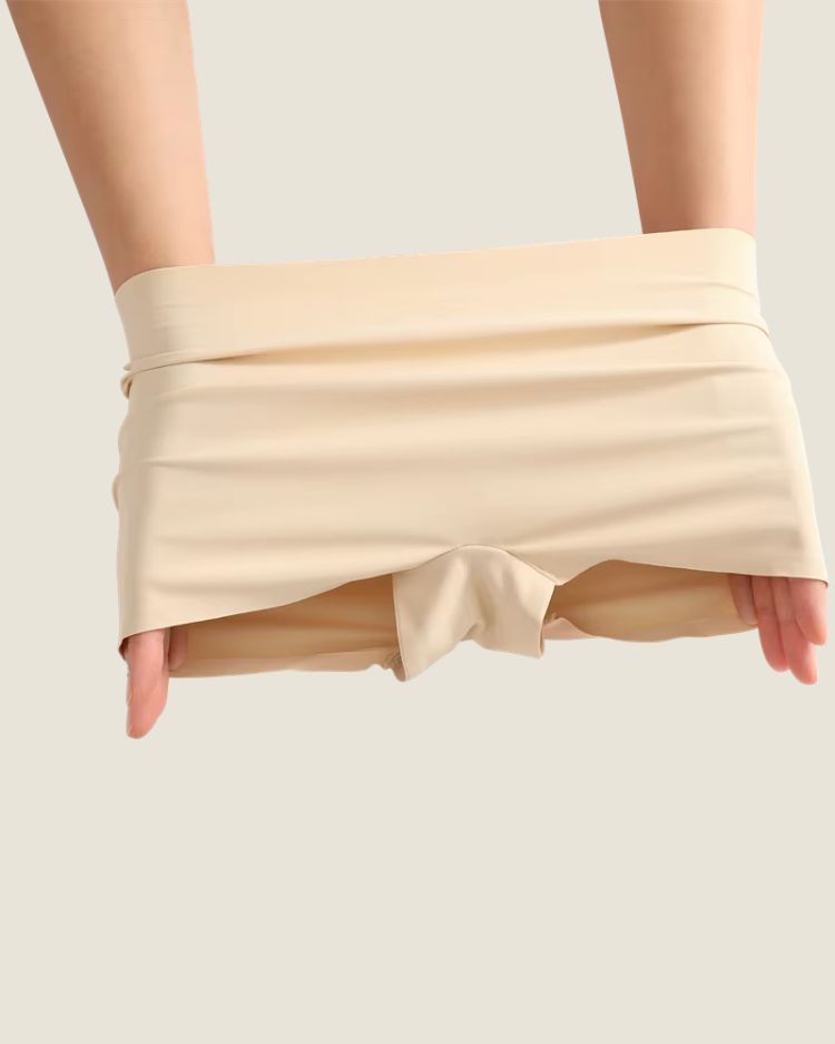 3-Pack: Seamless High-Rise Boyshort Briefs - Voldara