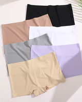 3-Pack: Seamless High-Rise Boyshort Briefs - Voldara