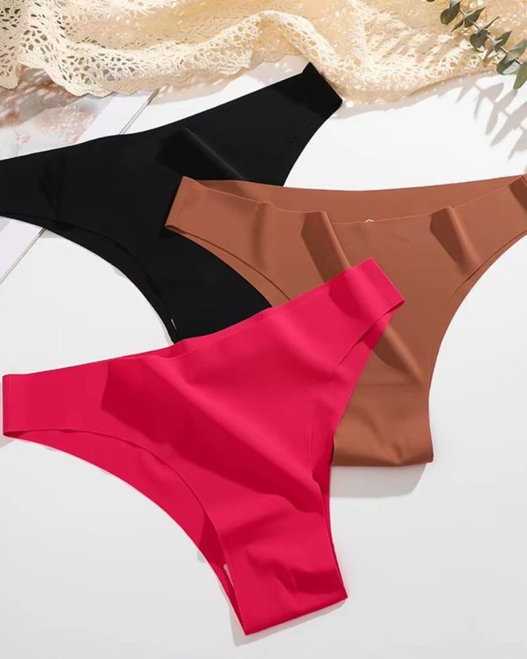 6-Pack: Seamless Laser-Cut Low-Rise Briefs - Voldara