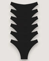 6-Pack: Seamless Laser-Cut Low-Rise Briefs - Voldara