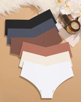 6-Pack: Seamless V-Waist Low-Rise Briefs - Voldara