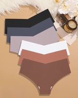 6-Pack: Seamless V-Waist Low-Rise Briefs - Voldara