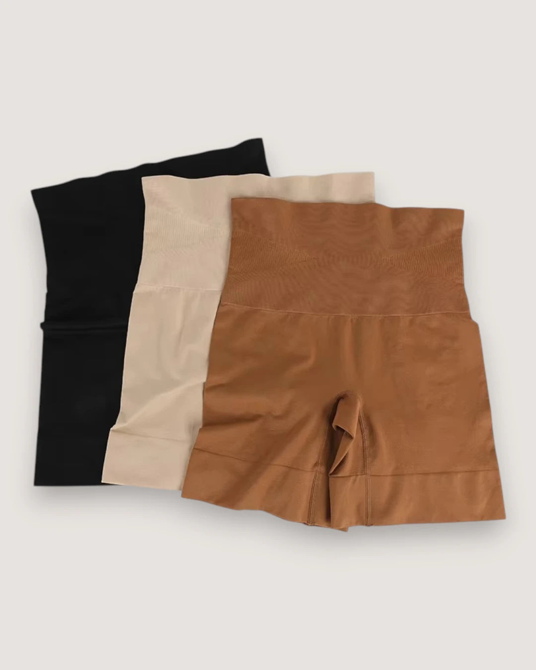 High-Waist Sculpting Shorts - Voldara