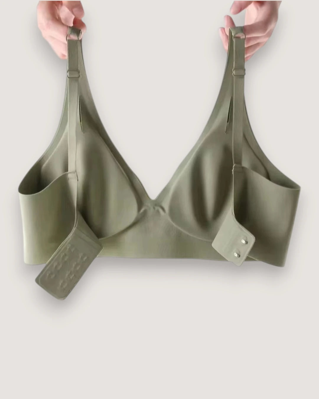 Seamless Comfort V-Neck Bra - Voldara
