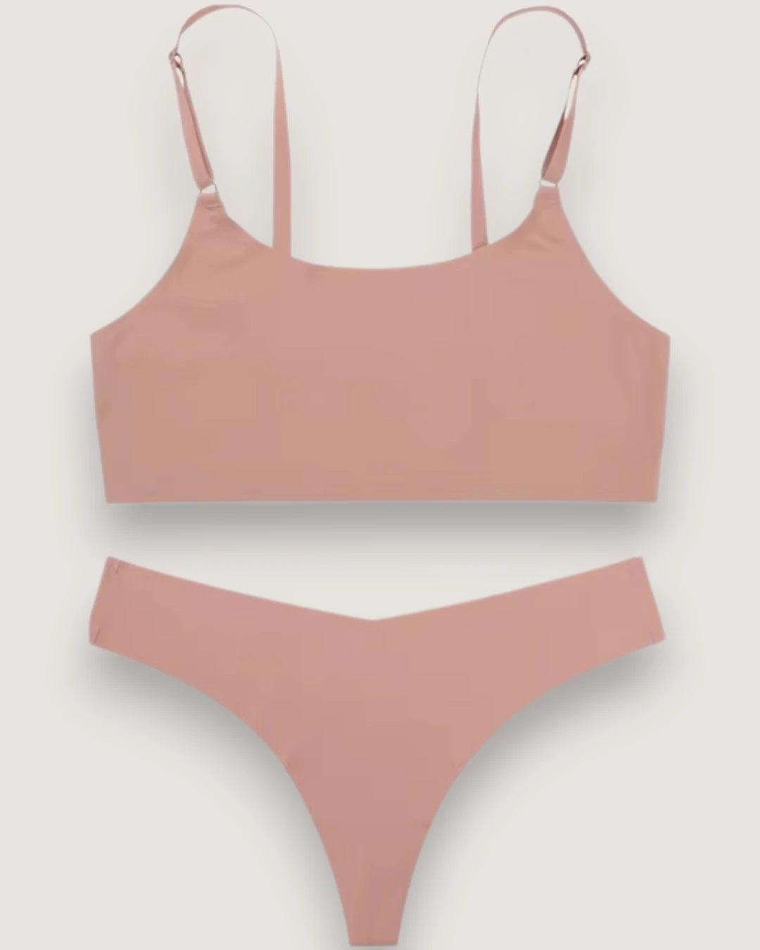 Seamless Minimalist Bralette Set - Voldara
