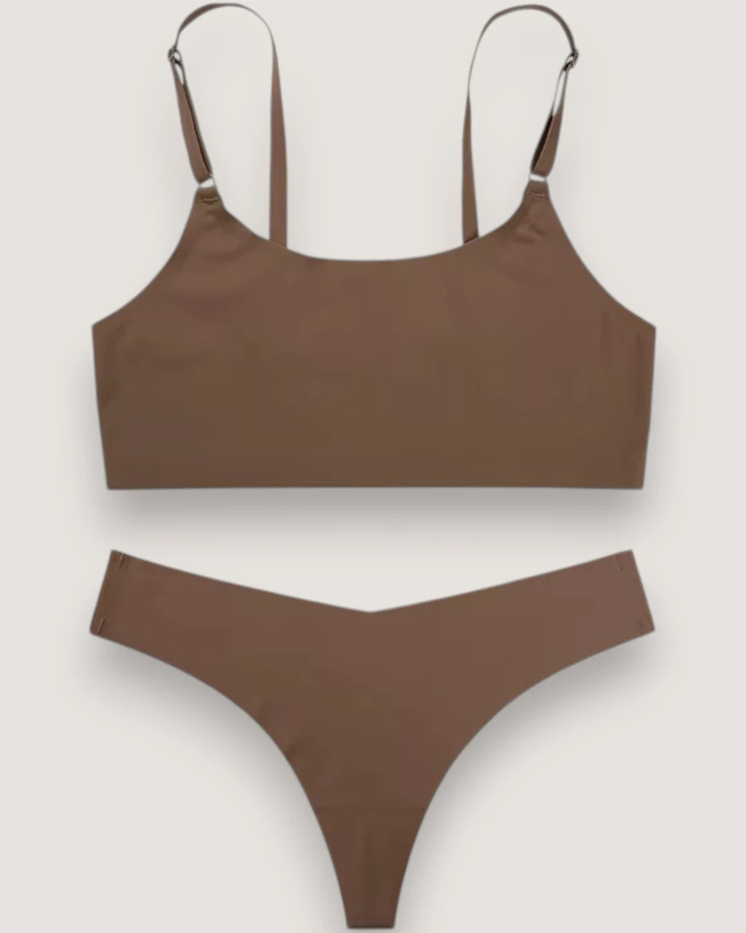 Seamless Minimalist Bralette Set - Voldara