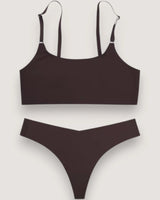 Seamless Minimalist Bralette Set - Voldara