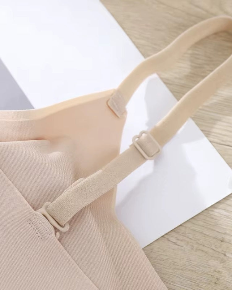 Seamless Wavy-Edge Comfort Bralette - Voldara