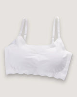Seamless Wavy-Edge Comfort Bralette - Voldara