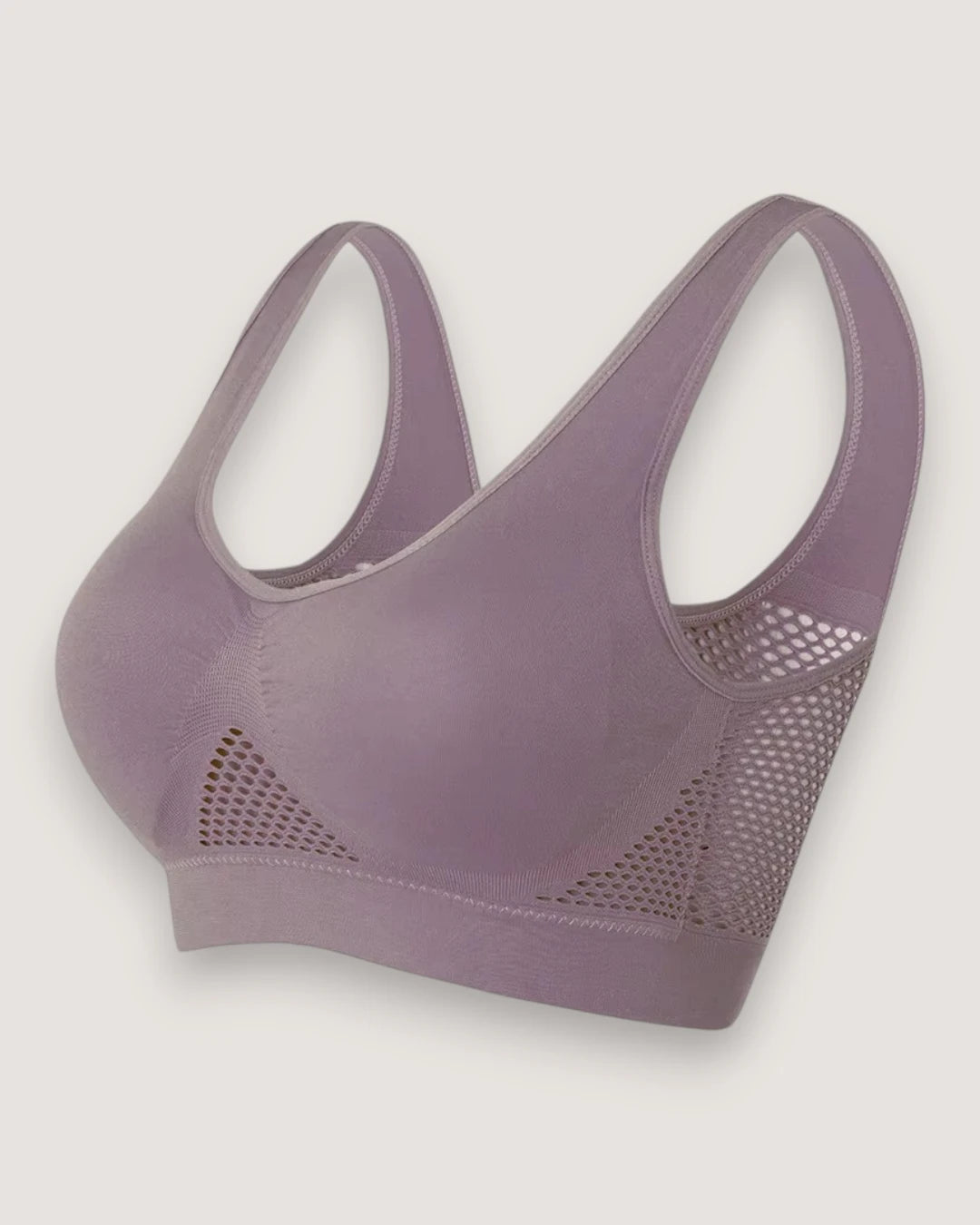 Soft-Knit Breathable Lounge & Sleep Bra - Voldara