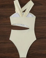 Asymmetric Cut-Out One-Piece - Voldara