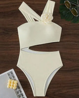 Asymmetric Cut-Out One-Piece - Voldara