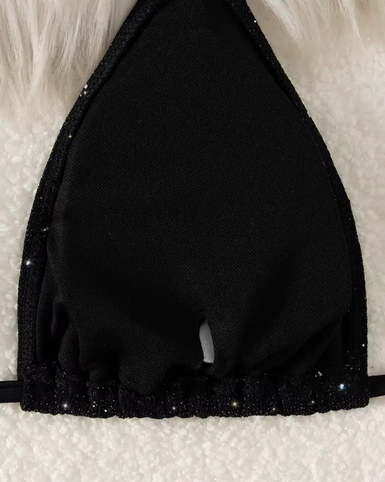 Halter Strappy Bikini Set - Voldara