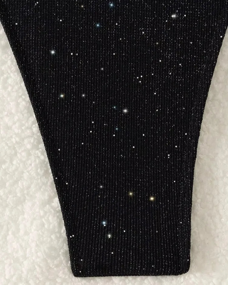 Halter Strappy Bikini Set - Voldara