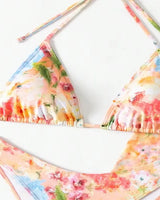 High-Waist Long-Sleeve 4 Pieces Bikini Set - Voldara