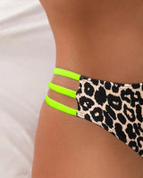 Leopard High-Waist Bikini Set - Voldara
