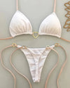 Low-Waist Lace-Up Bikini Set - Voldara