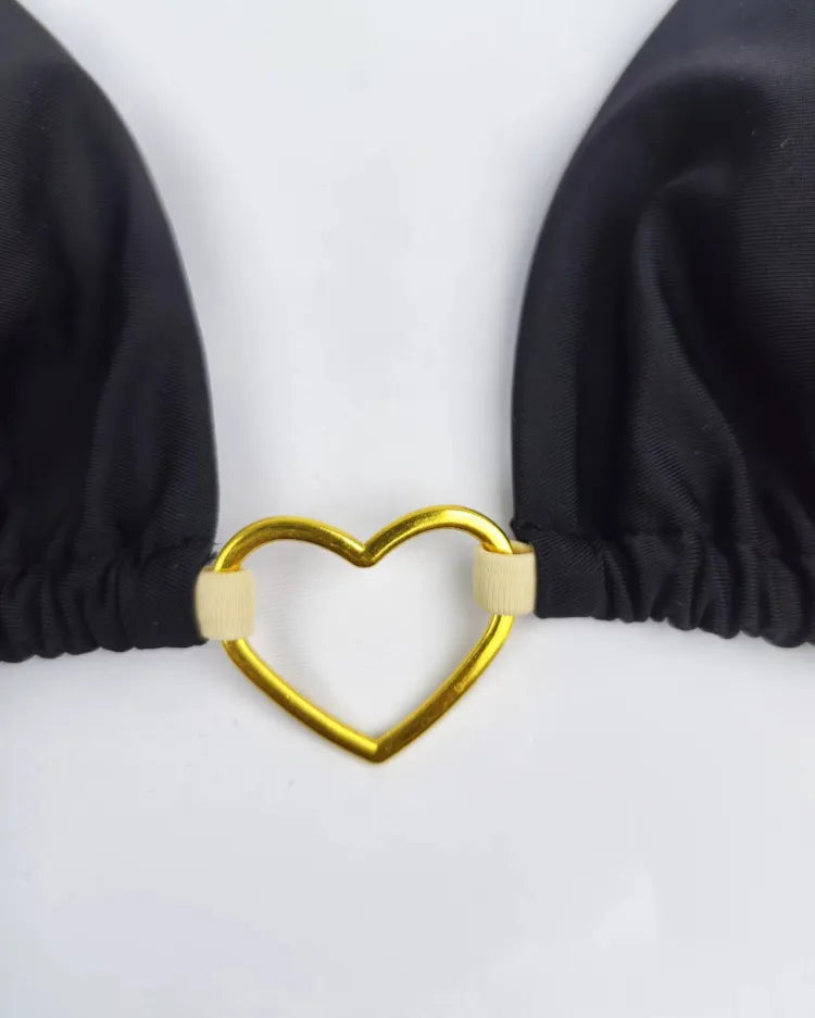 Low-Waist Lace-Up Bikini Set - Voldara
