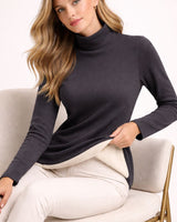 Plush Mock Neck Thermal Top - Voldara
