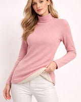 Plush Mock Neck Thermal Top - Voldara
