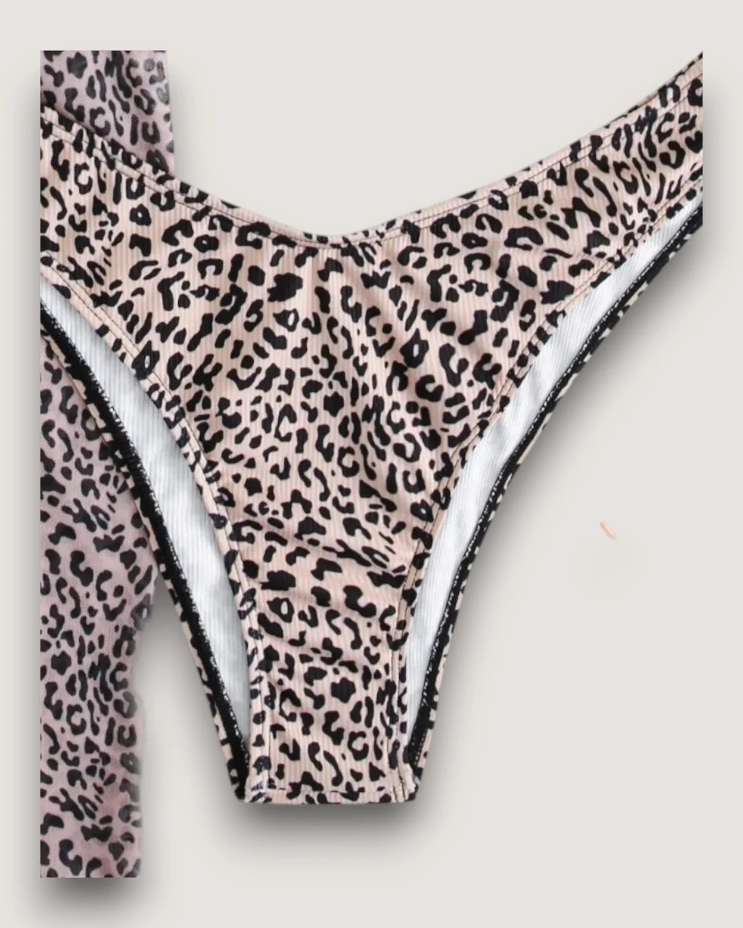 Ring-Linked Halter 3-Piece Bikini - Voldara