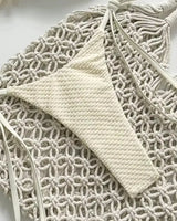Solid Tie-Side Bikini Set - Voldara