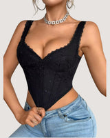 Structured Lace Corset - Voldara