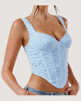 Structured Lace Corset - Voldara