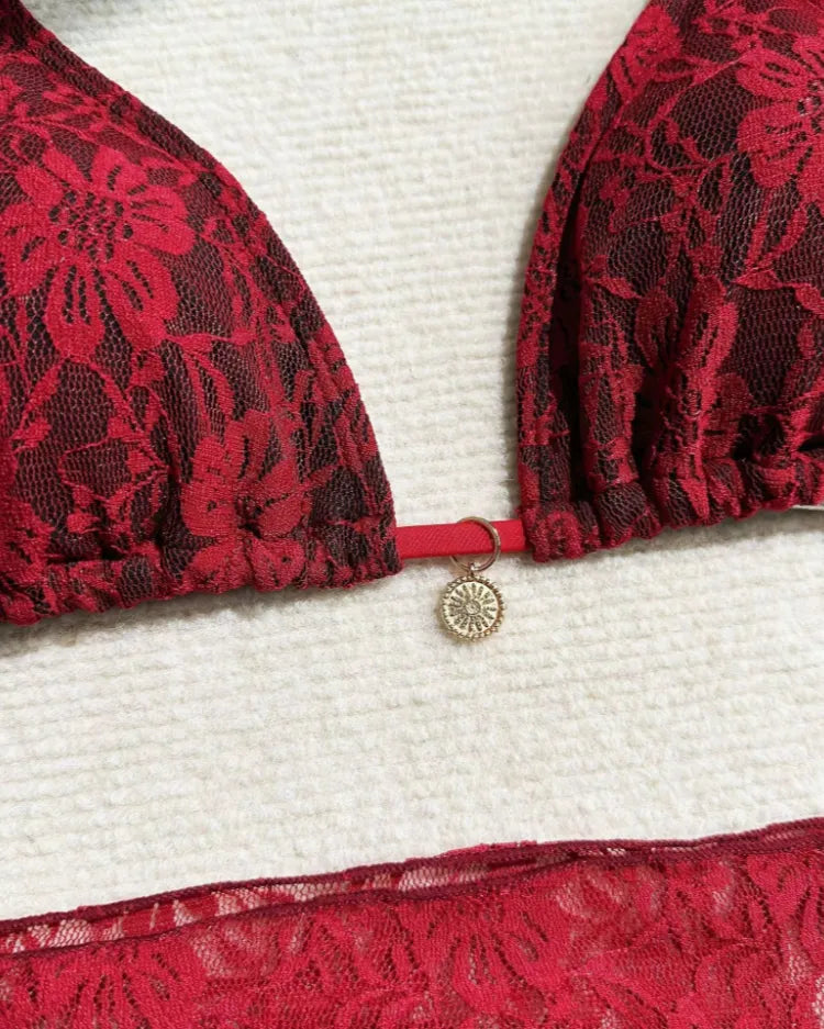 Three-Piece Bikini Set - Voldara