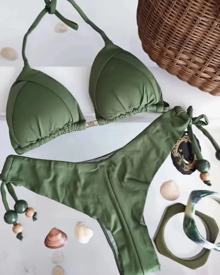 Triangle Brazilian Bikini Set - Voldara