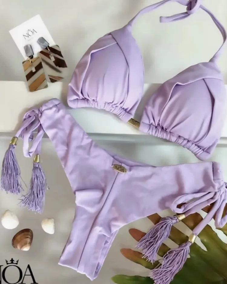 Triangle Brazilian Bikini Set - Voldara