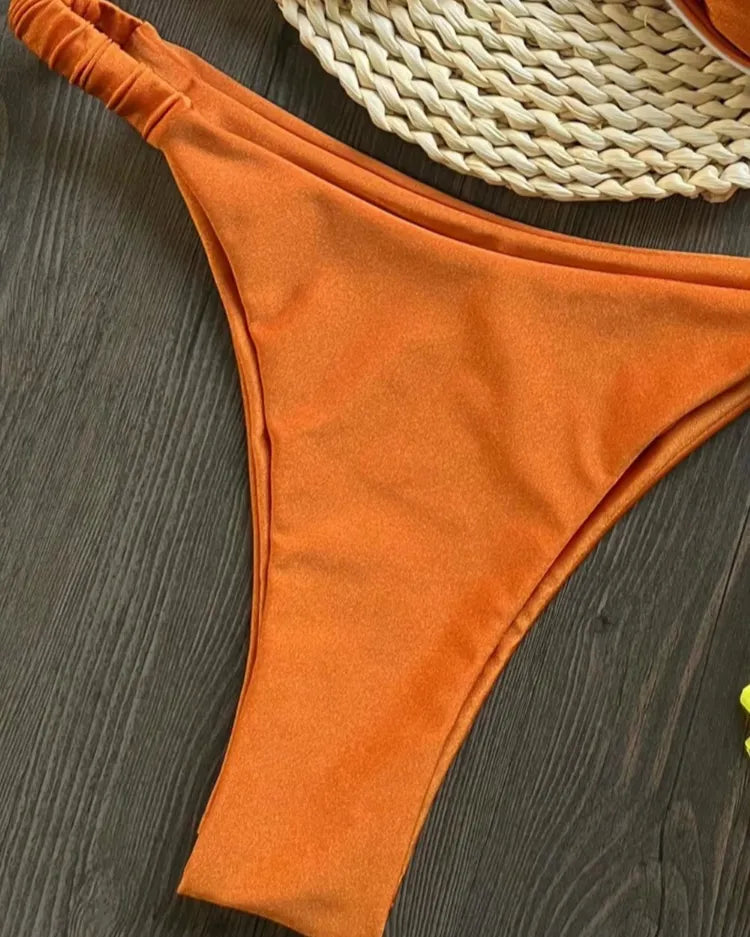 Underwired V-Wire Bikini Set - Voldara