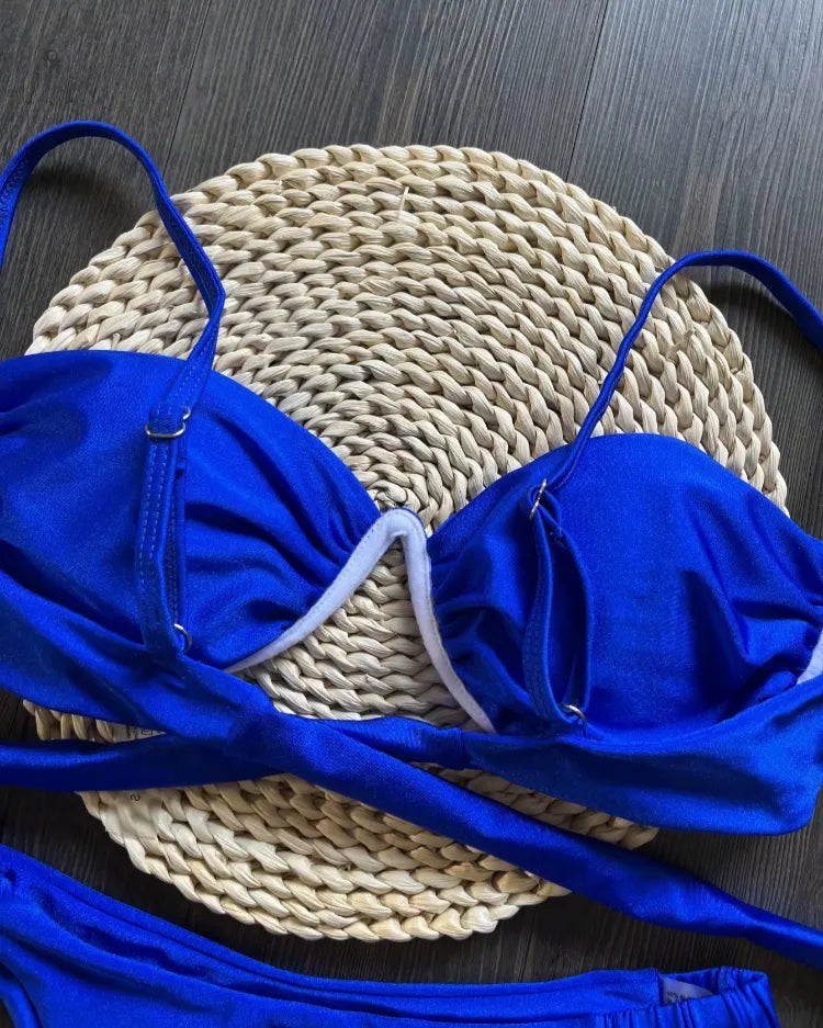 Underwired V-Wire Bikini Set - Voldara