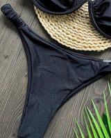 Underwired V-Wire Bikini Set - Voldara