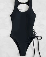 Zip-Front Mesh Swimsuit - Voldara
