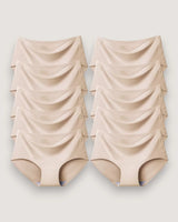 10-Pack: Seamless Mid-Rise Briefs - Voldara