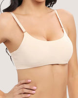 2-Pack: Seamless Ice Silk Petite Bralettes - Voldara