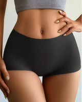 3-Pack: Seamless High-Rise Boyshort Briefs - Voldara