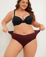 4-Pack: Seamless Mid-Rise Cotton Briefs - Voldara