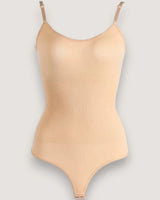 Elegant Contouring Thong Bodysuit - Voldara