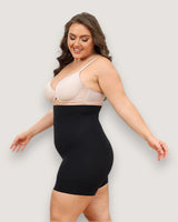 High-Waist Sculpting Shorts - Voldara