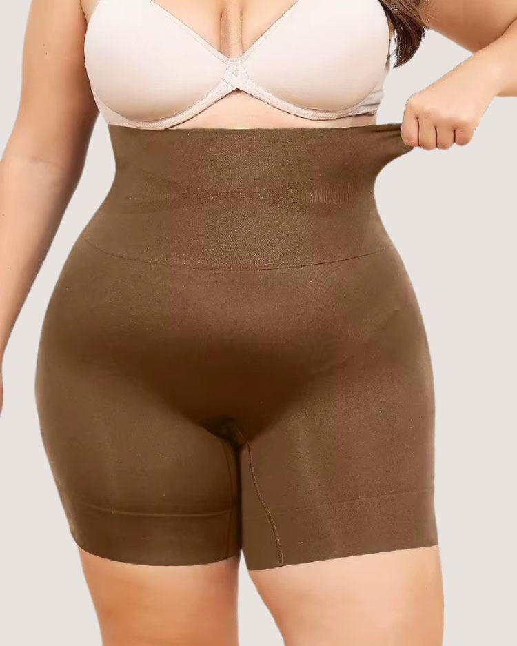 High-Waist Sculpting Shorts - Voldara