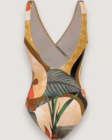 Padded One-Piece Swimsuit And Dress - Voldara