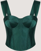 Square Neck Corset Top - Voldara