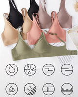 Seamless Comfort V-Neck Bra - Voldara